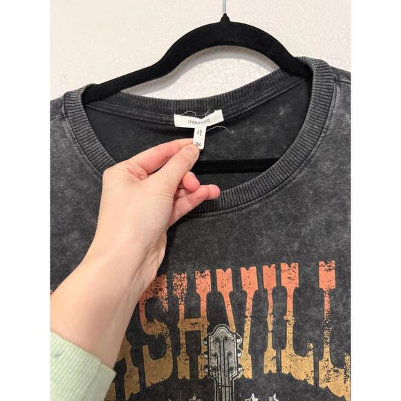 Maurice’s Nashville graphic t shirt size 3X - Picture 3 of 3
